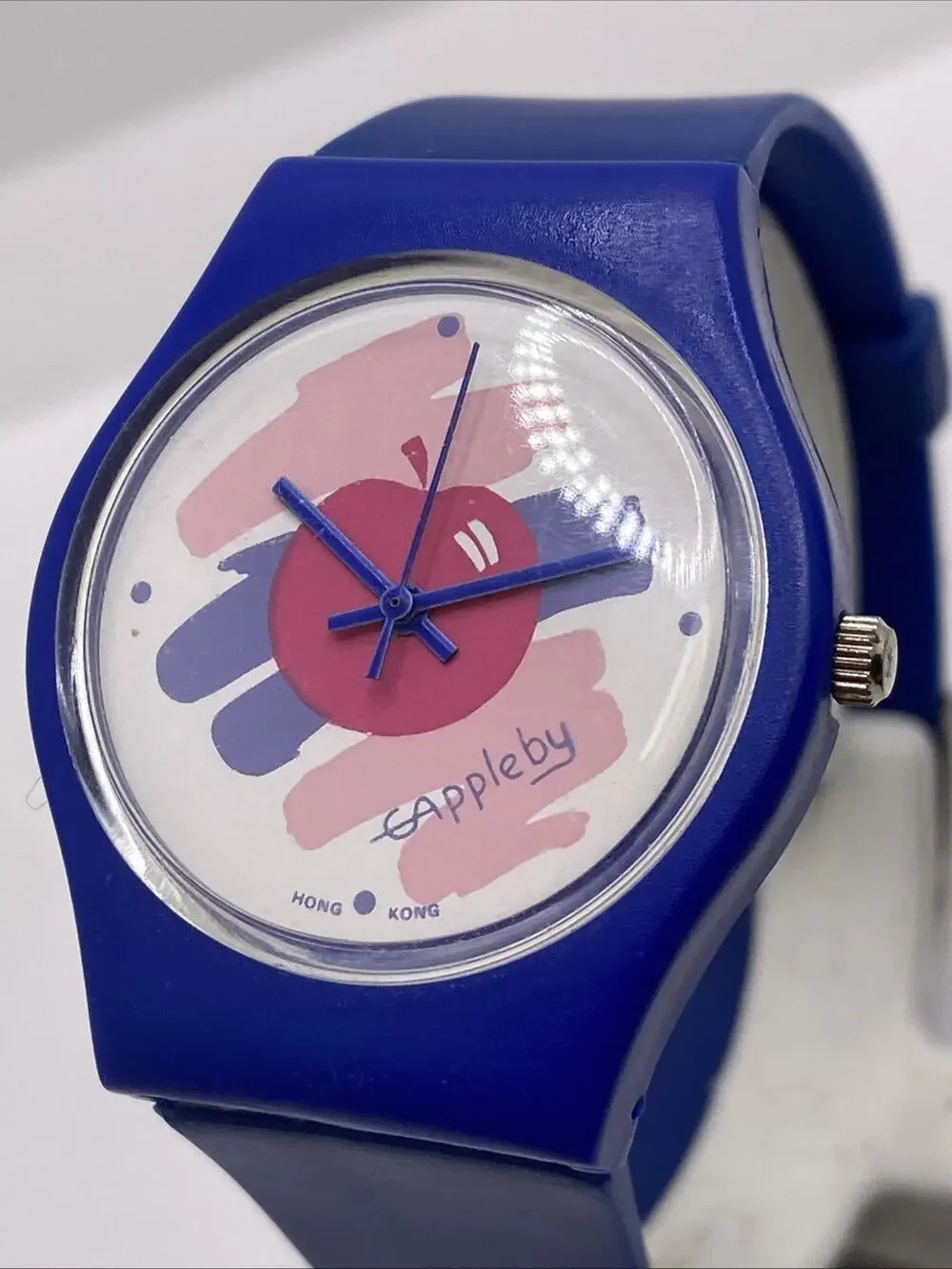 Vintage Appleby Womens Blue Watch Works New Battery